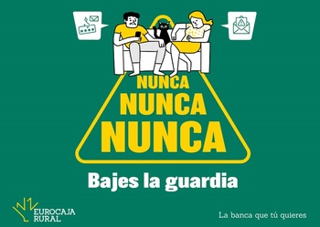 'Nunca bajes la guardia' contra la ciberdelincuencia