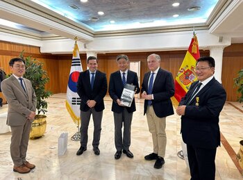 El embajador de Corea visita Ciudad Real