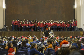 Más de 500 niños participan en el certamen de villancicos