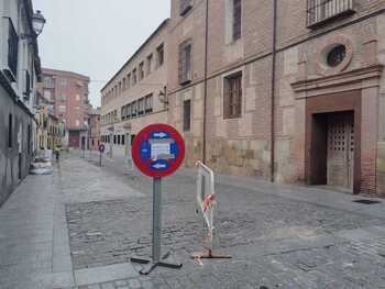 Los técnicos evalúan la calle Río Tajo para adoptar medidas