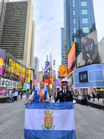 Talavera, en el Desfile de la Hispanidad en Nueva York