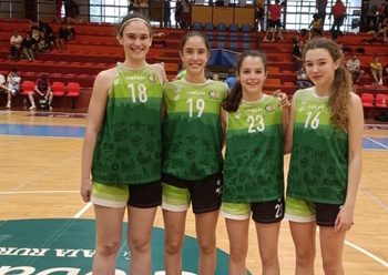 Las chicas Sub 17 del CEI, campeonas regionales 3x3