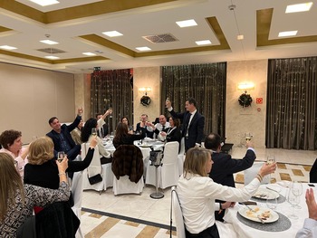 COIIM Toledo celebra su tradicional cena de Navidad