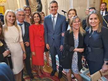 Tolón asiste al aniversario de la Policía en el Palacio Real