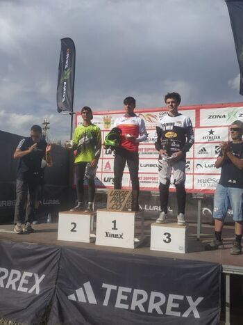 Ángel Heras es segundo en la Copa de España de Pump Track