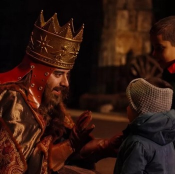 Los Reyes Magos llegan a Puy du Fou