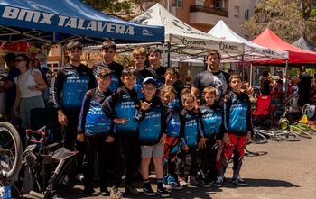 El BMX Talavera logra siete medallas en la Copa de Extremadura