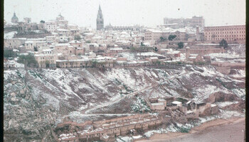 Toledo, 13 de abril de 1958: nevada primaveral y extemporánea