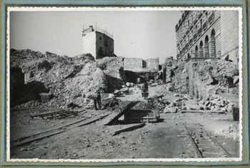 La reconstrucción del Alcázar en imágenes