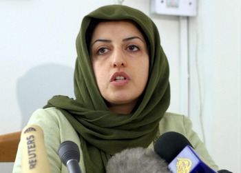 En libertad temporal la Premio Nobel de la Paz, Narges Mohammadi