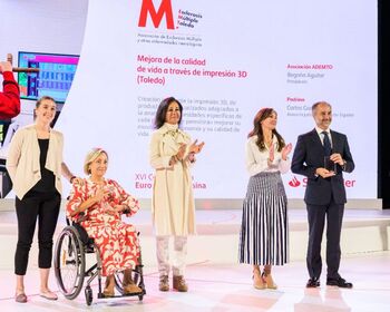 Ademto gana el premio de ‘Euros por tu nómina’ del Santander