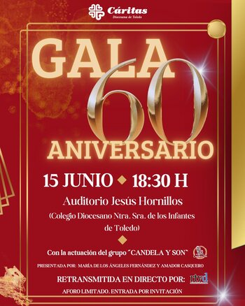 Cáritas Toledo celebrará el 60 aniversario de su constitución
