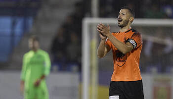 Rubén Rivera en la parcela técnica del CD Cazalegas