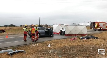 Una mujer de 62 años muere en accidente en polígono Cazalegas