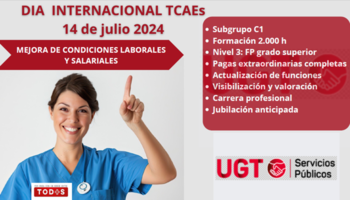 UGT lamenta la carga de trabajo de auxiliares de Enfermería