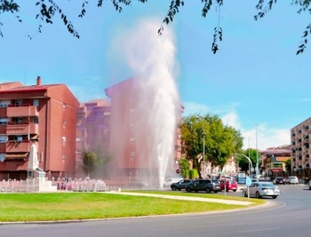 El operario de Tagus golpeado por el ‘géiser' recibe el alta