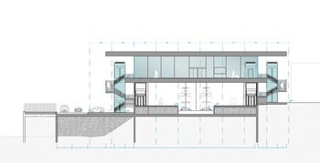 El apeadero tendría 5.381 m2 y 93 plazas de aparcamiento