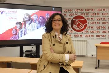 Lola Alcónez, candidata a la secretaría general de UGT-CLM