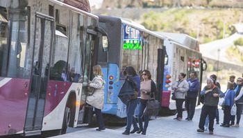 Autobuses en Gerardo Lobo, «prueba» de la movilidad que viene