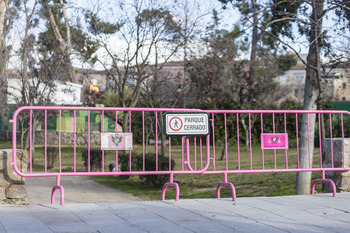 Toledo cierra los parques ante las fuertes rachas de viento