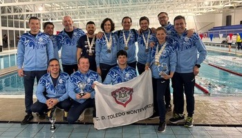 El Club Natación Toledo Monteverde, subcampeón regional Máster